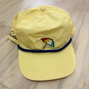G/FORE Yellow and White Cap G/FORE Arnie Snapback Golf Hat